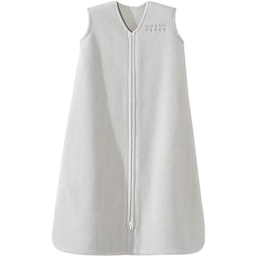 HALO Sleepsack Micro-Fleece Wearable Blanket, TOG 1.0, Grey, Small