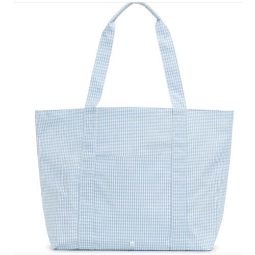 Gingham Mist Tote Bag