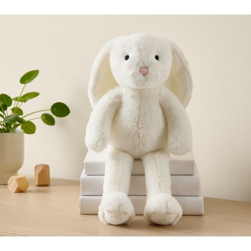 Small Ivory Long-Eared Bunny Plush