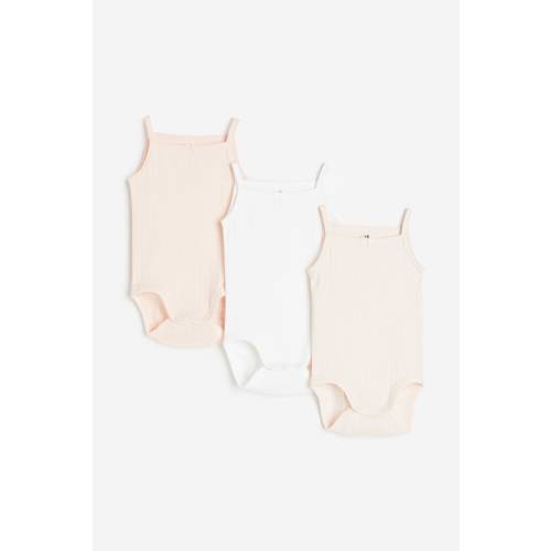 3-PACK SLEEVELESS BODYSUITS