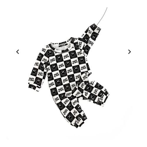 Child of God Smiley Checker Bodysuit – AmorClothingCo.
