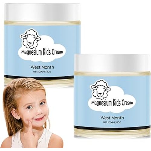 Junior's Bedtime Lotion, Magnesium Lotion for Kids, juniors Bedtime Lotion Kids, juniors Magnesium Bedtime Lotion, Sheep Junior's Bedtime Lotion, Magnesium Cream, Sensitive Skin Support (2PCS)