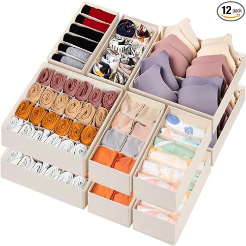 12 Pack Baby Clothes Organizer for Nursery