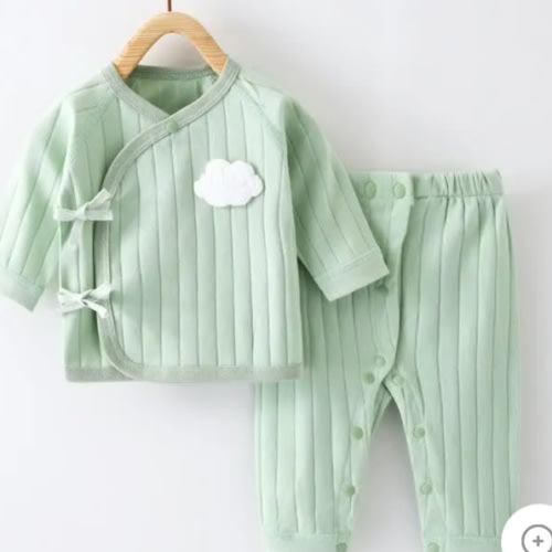 Baby Newborn 2-Piece Cloud Kimono Set