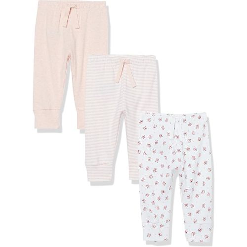 0-3M - GAP Baby Girls' 3-Pack First Favourite Pull-on Pants Bottoms