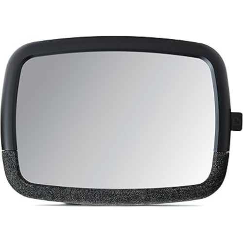 Munchkin® Baby Car Mirror, Pivot 360 Baby in-Sight® Adjustable Auto Mirror for Rear Facing Carseats, Black