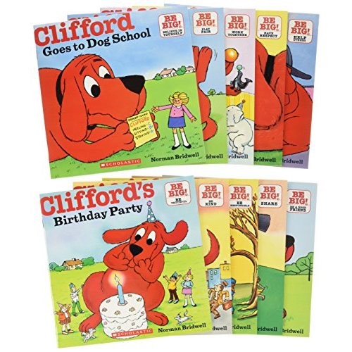 Cliffords Big Red Box. 50th Anniversary Pack (10 Book Set) ( Big Red Dog Fiftieth Anniversary Set ( Total 10 ) )(Chinese Edition)