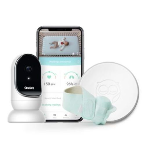 Owlet Smart Sock + Cam Complete Baby Monitor System - NO COLOR - 5.5"