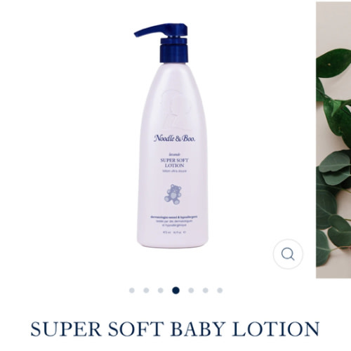 Super Soft Baby Lotion – Noodle & Boo