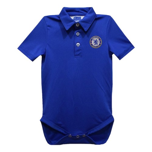 Chelsea Vive La Fete Infant Polo Bodysuit - Royal
