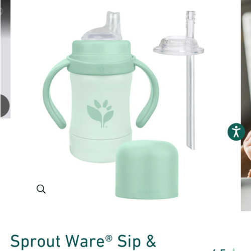 Sprout Ware® Sip & Straw | green sprouts®