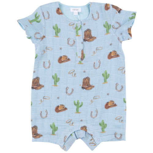Angel Dear Infant Boys' Desert Print Short Sleeve Onesie | Boot Barn
