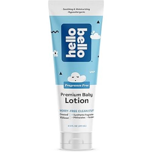 Hello Bello Premium Baby Lotion, 8.5 FL Oz (Pack of 1) | Vegan, Cruelty Free, Moisturizing, Non-Greasy | babies, Kids