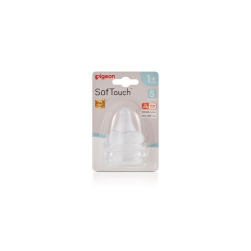 Pigeon SofTouch III Peristaltic + Teat S 2Pk