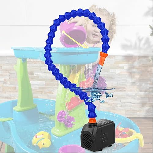 Water Table Pump, Kids Water Table Accessories, Fun Summer Outdoor Water Game Toys for Kids