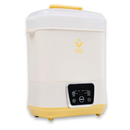 5-in-1 Electric Bottle Sterilizer and Dryer - Baby Bottle Washer, Cleaner, Cup Warmer & Sanitizer Machine - Steam Sterilization Machine, Sterilizing Kit - Newborn Baby Essentials, Newborn Accessories