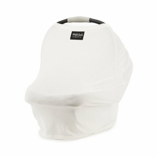 Organic Milk Snob Car Seat Cover, Ivory