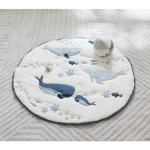Jack Muslin Travel Play Mat | Pottery Barn Kids