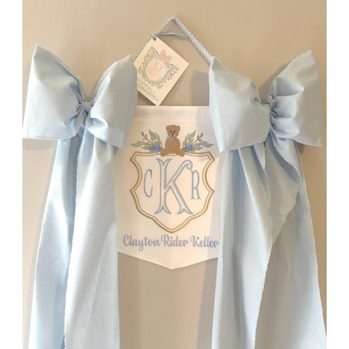 Teddy Bear Baby Banner