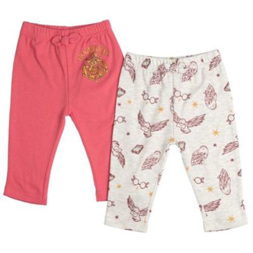 Harry Potter Hogwarts Hedwig Owl Infant Baby Girls 2 Pack Pants Red / White 24 Months