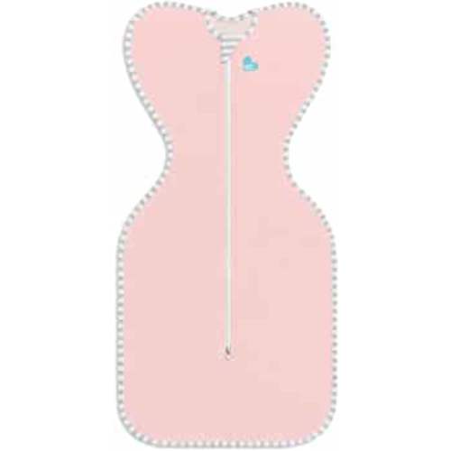 Love to Dream Swaddle UP Self-Soothing Sleep Sack 13-19 lbs., Dramatically Better Sleep, Snug Fit Calms Startle Reflex, 1.0 TOG, Dusty Pink, Medium