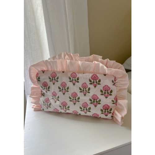 Custom Ruffle Pouch