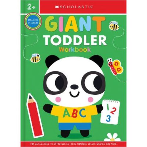 Giant Toddler Workbook: Scholastic Early Learners (Workbook) - (Paperback)
