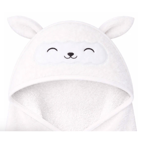Cuddle Baby Hooded Towel - Lamb