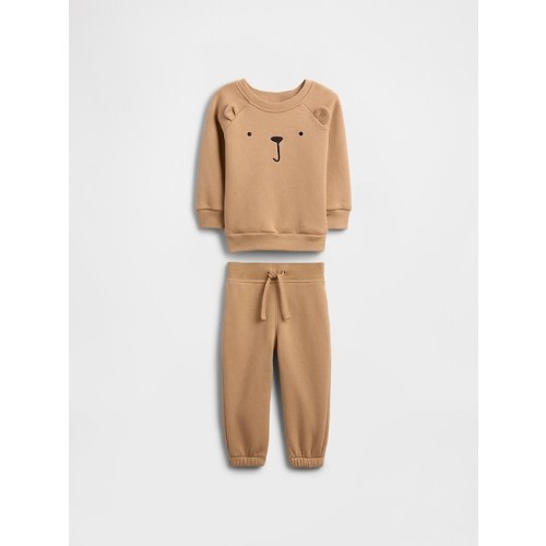Baby Fleece Two-Piece Outfit Set