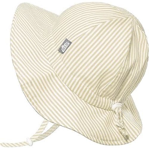 JAN & JUL 50+ UPF Cotton Sun Hat with Wide Brim for Toddler Girls