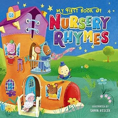 My First Book of Nursery Rhymes - Padded Board Book - Classics