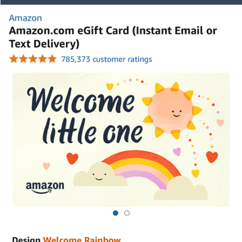 Amazon.com: Amazon eGift Card - Welcome Rainbow: Gift CardsAmazon.com: Amazon eGift Card - Welcome Rainbow: Gift Cards