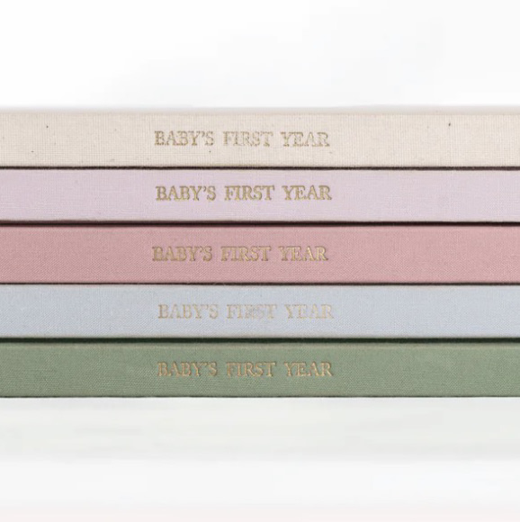 Baby's First Year Memory Book & Baby Photo Album by Duncan & Stone – Duncan & Stone Paper Co.