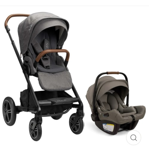 Nuna MIXX Next Stroller + PIPA Aire RX Infant Car Seat Travel System