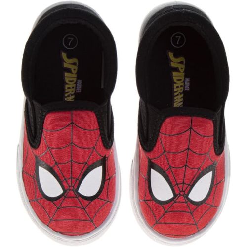 Boys Spiderman Lowtop Sneaker Shoes Spidey Shoe Low Canvas Sneaker