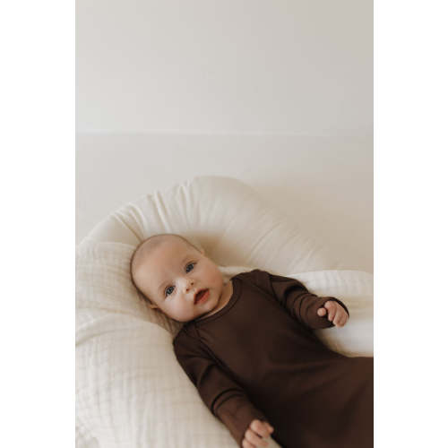 Bamboo Knotted Gown | Coffee Bean
