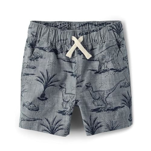 The Children's Place Baby Boys' and Toddler Printed Jogger Shorts