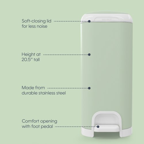 Diaper Genie Select Pail with Starter Refill