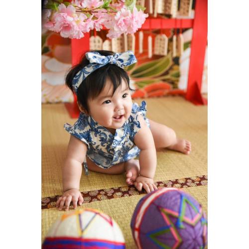 chinese cheongsam  romper handmade for baby gift set
