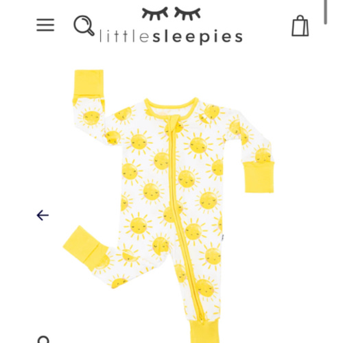 Little Sleepies Zippy - 3-6M
