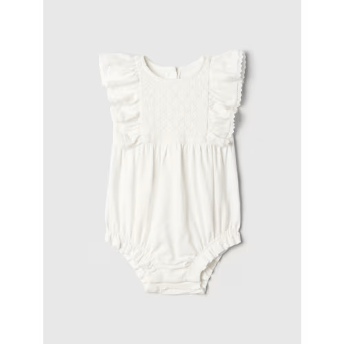 Baby Crochet Shorty One-Piece