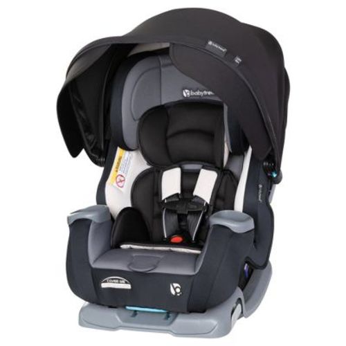 Baby Trend Cover Me 4-in-1 Car Seat Convertible Infant Toddler Rotating Safety Seat With Adjustable/removable Canopy And 2 Cup Holders, Stormy Gray