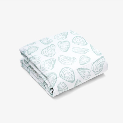 Quilted Baby Blanket - Oyster | Agave – Lewis