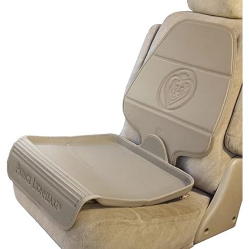 Prince Lionheart Car Seat Protector, Designed with Thick Padding, Nonabsorbent, Waterproof, Compatible with Most Baby Toddler Car Seat, Beige