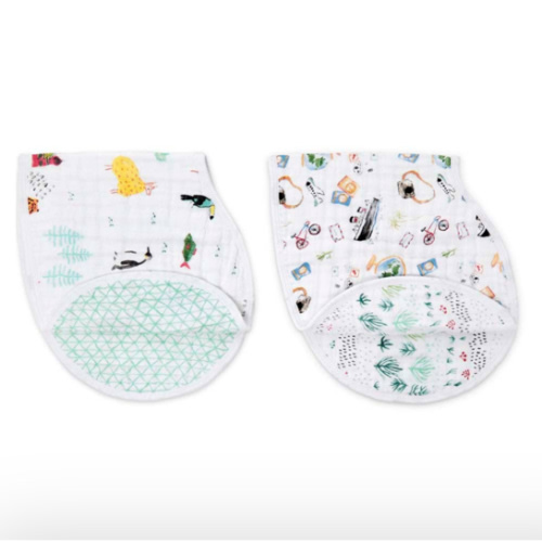 aden + anais | Around The World 2pk Burpy Bibs