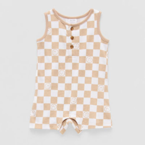 Okie Dokie Baby Boys Sleeveless Romper