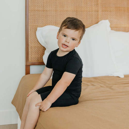 2pc Short Sleeve Pajama Set - Midnight