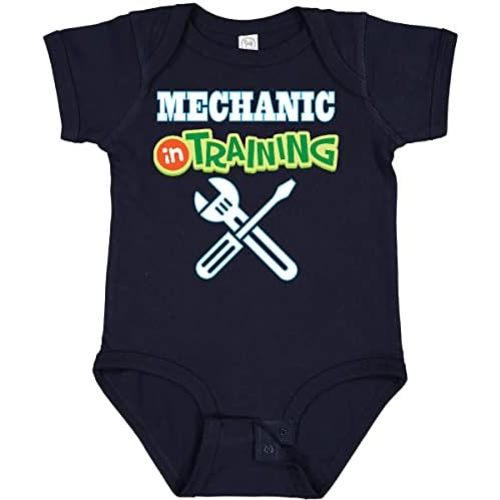 inktastic Mechanic in Training Baby Bodysuit