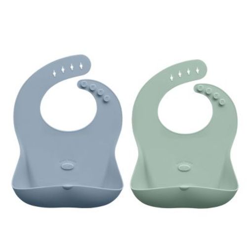 Ruby Wrapp® Silicone Bibs Color One Size