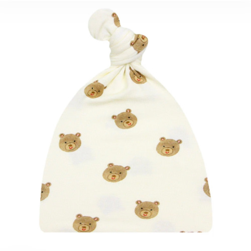 Pre-Order - Teddy Top Knot Hat
